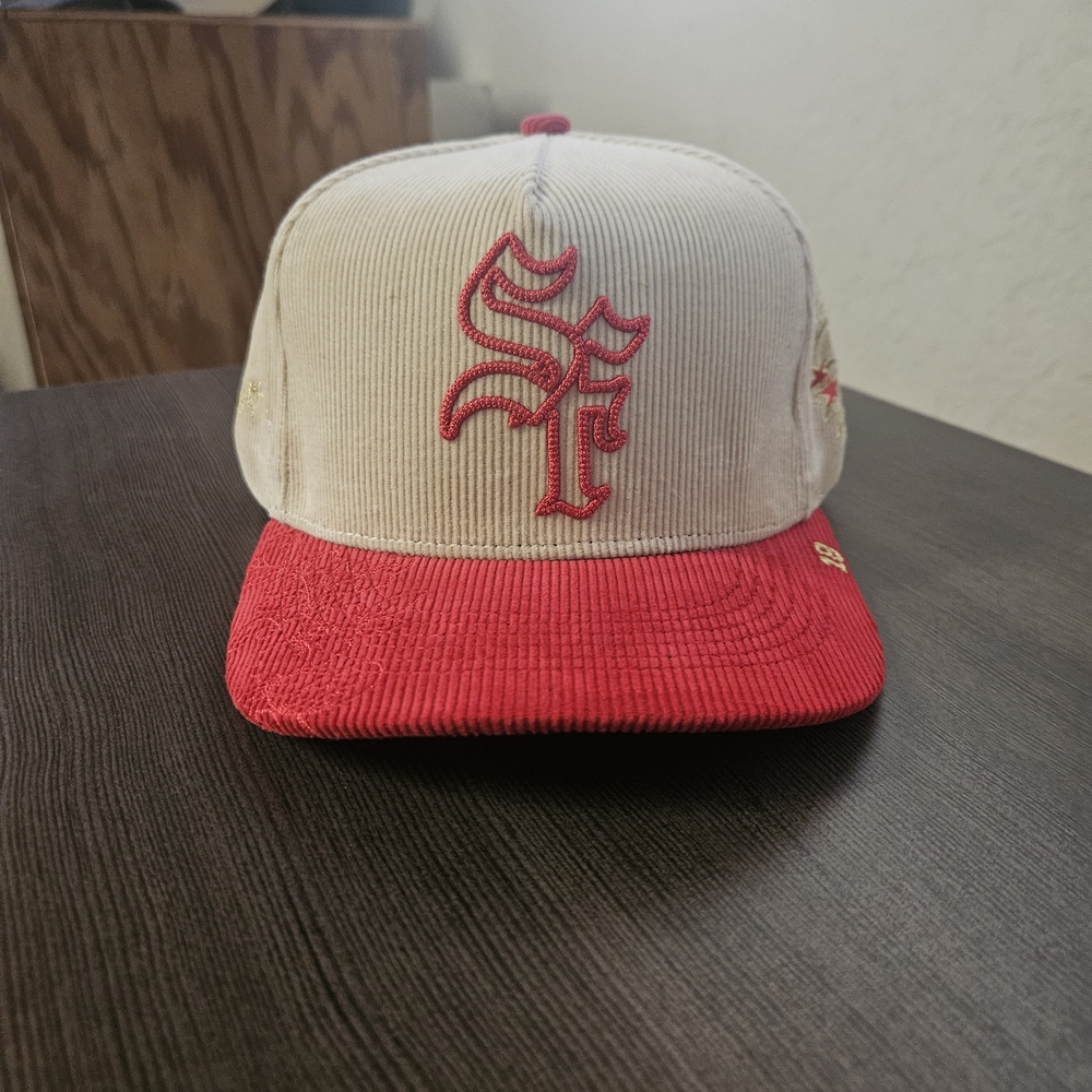 Red and Cream Dvniel Luu SF Hat